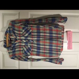Gap Quarter Button Up Shirt